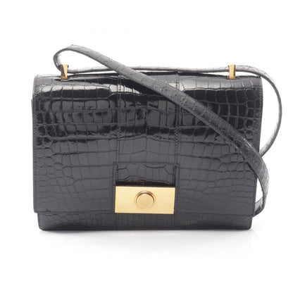 HERMES Vintage Exotic Leather Shoulder Bag