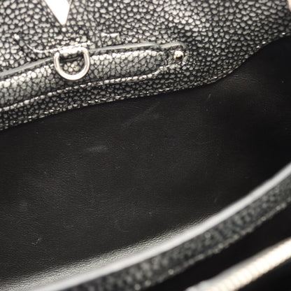 LOUIS VUITTON Capucines MM Handbag Silver