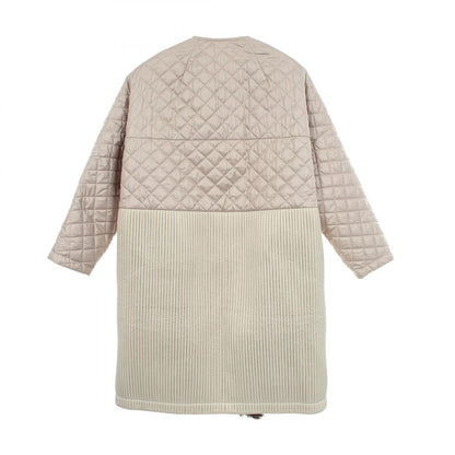 LOUIS VUITTON Paneled Mohair Blend Coat Size 36
