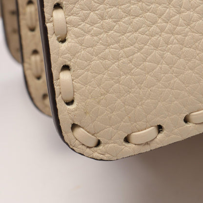 FENDI Peekaboo ISeeU Small Handbag White