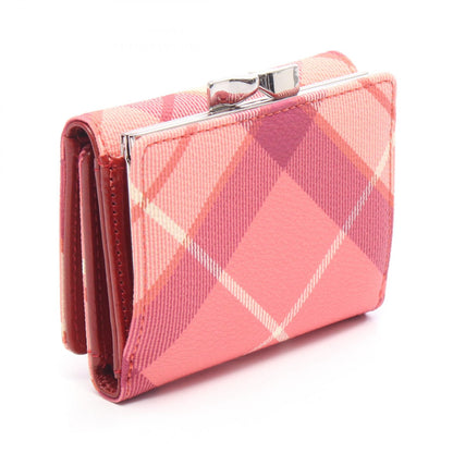 Vivienne Westwood Check PVC Wallet Pink