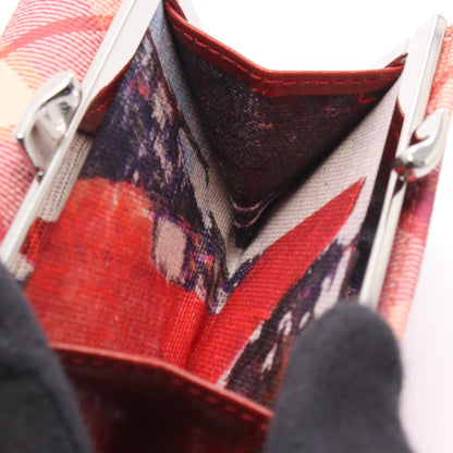 Vivienne Westwood Check PVC Wallet Pink