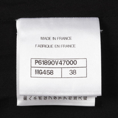 CHANEL Wool Nylon Midi Dress Size 38
