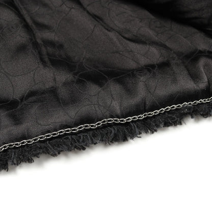 CHANEL Tweed Collarless Jacket Size 38