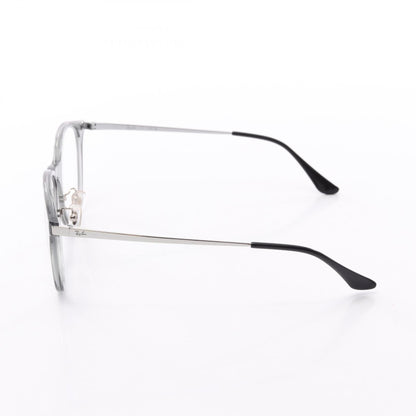 Ray-Ban Plastic Gray Silver Black Sunglasses