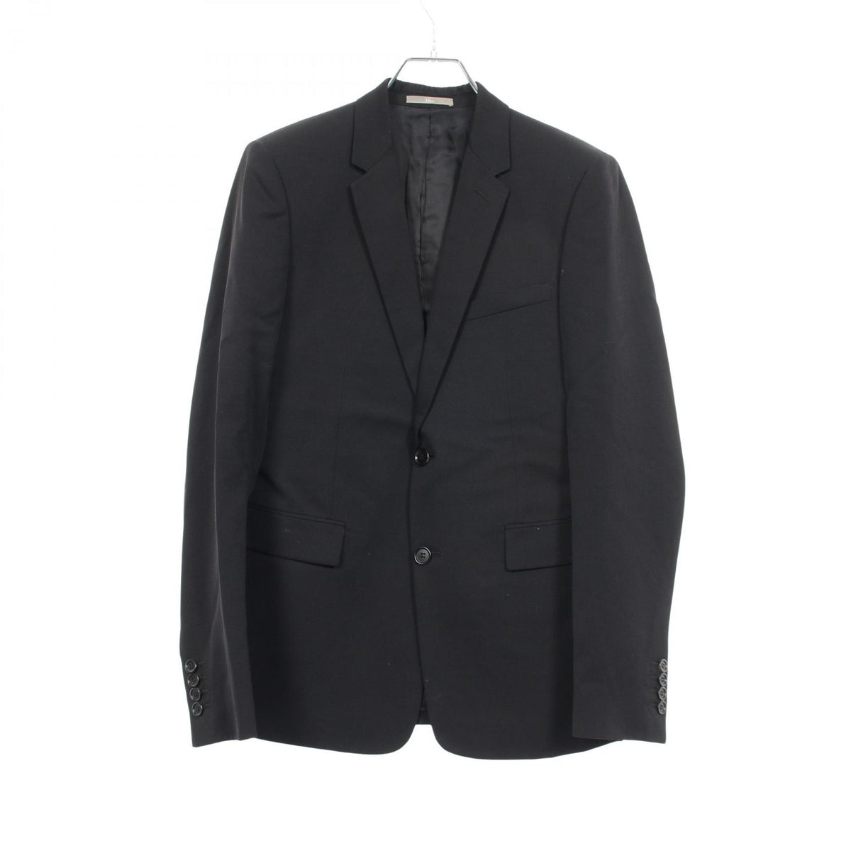Dior Vanitas Skull Flower Wool Blazer Black Size 46