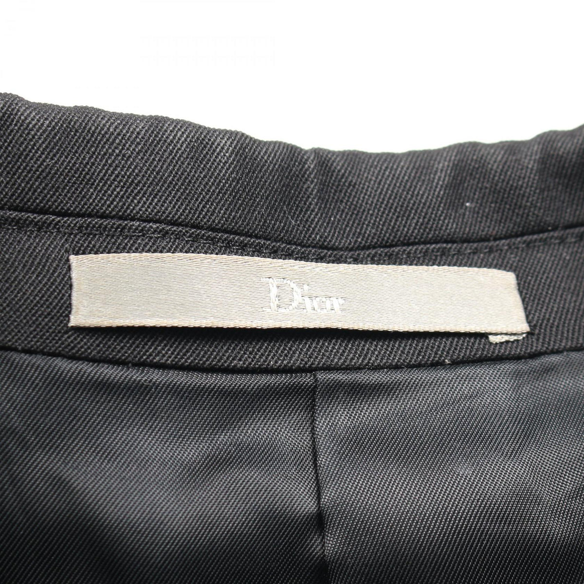 Dior Vanitas Skull Flower Wool Blazer Black Size 46