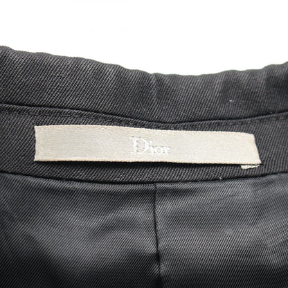 Dior Vanitas Skull Flower Wool Blazer Black Size 46