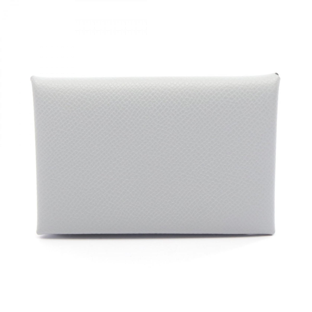 HERMES Calvi Epsom Leather Coin - Blue Coin Case