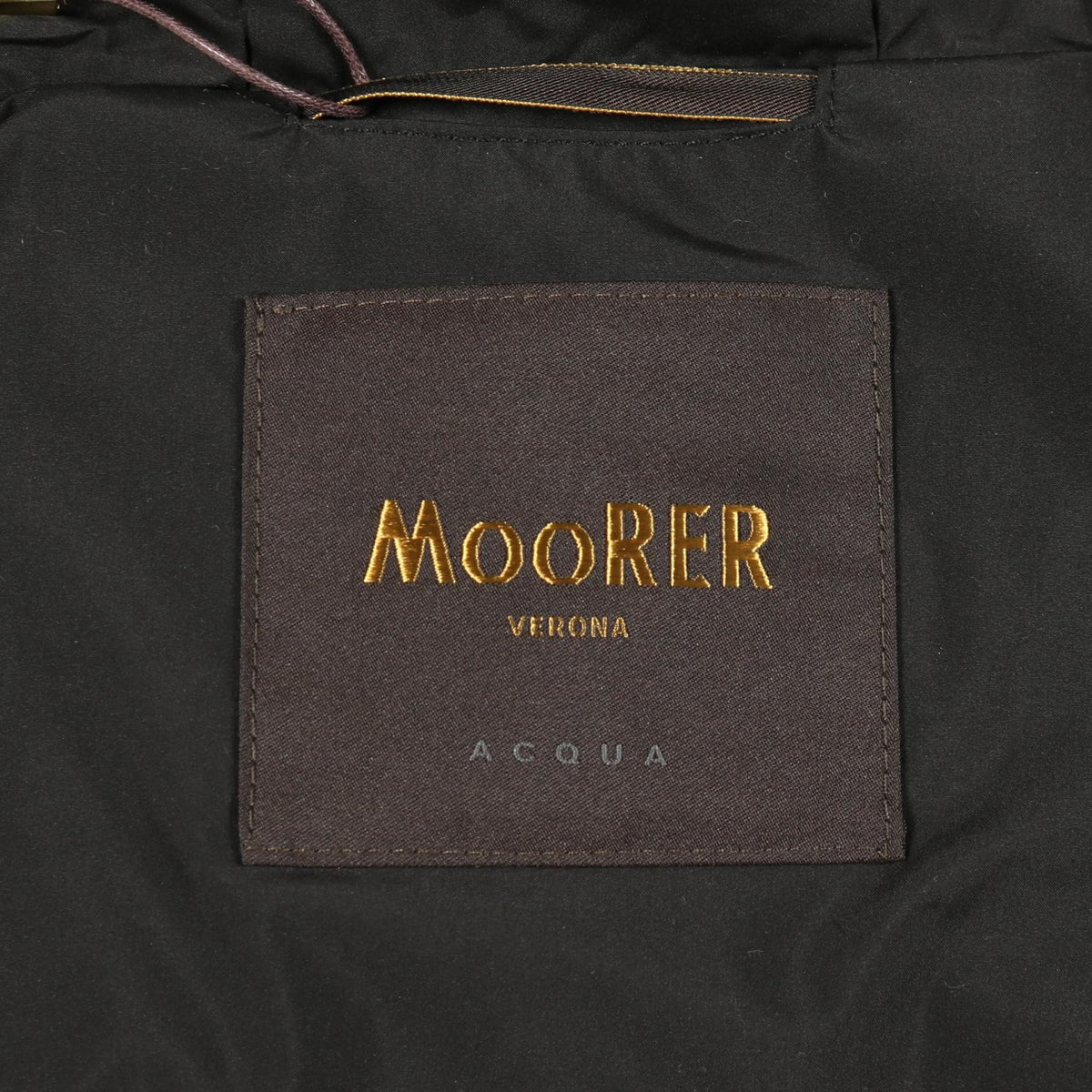 Moorer GLAREA-STP Polyester Down Jacket Black Size 38