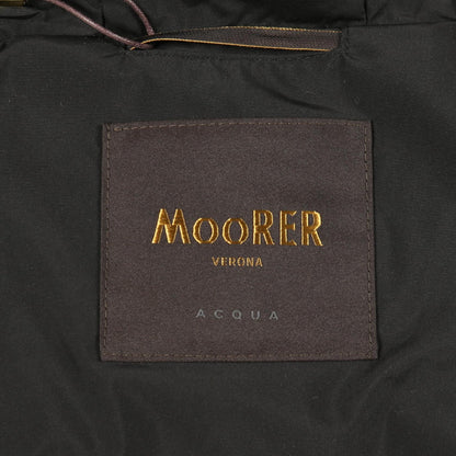 Moorer GLAREA-STP Polyester Down Jacket Black Size 38