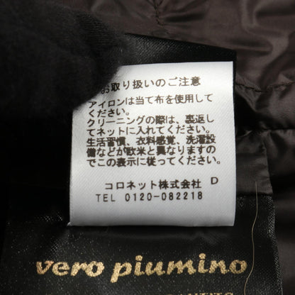 Moorer GLAREA-STP Polyester Down Jacket Black Size 38