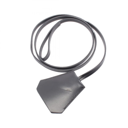 HERMES Black Box Calf Clochette Charm