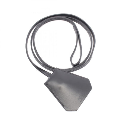 HERMES Black Box Calf Clochette Charm