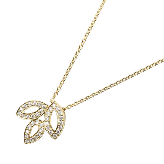 HARRY WINSTON Lily Cluster Necklace Gold