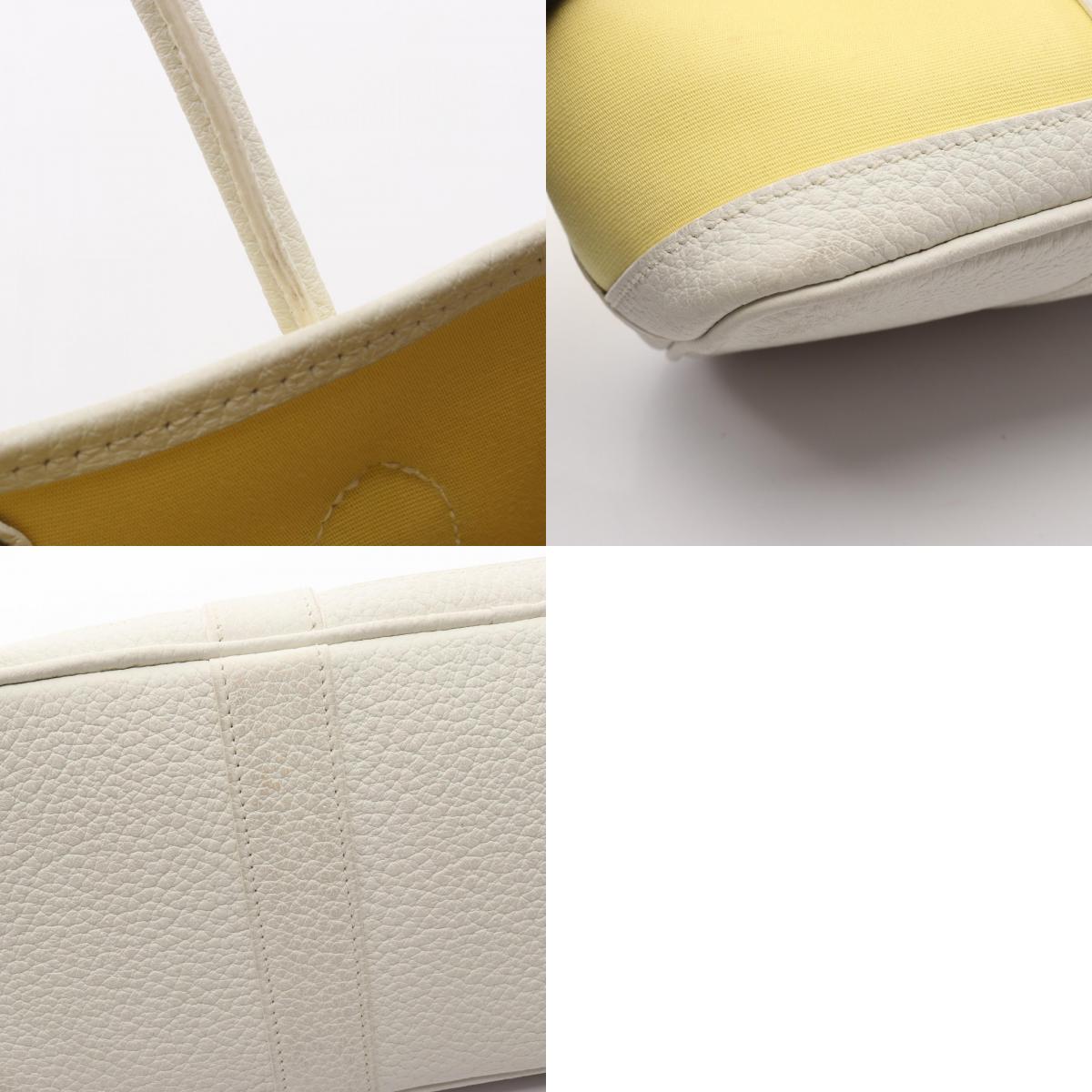 HERMES Garden Party TPM Yellow Tote Bag