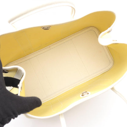 HERMES Garden Party TPM Yellow Tote Bag
