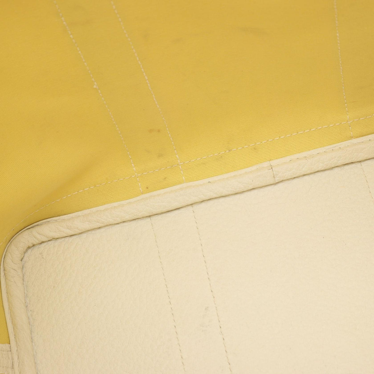 HERMES Garden Party TPM Yellow Tote Bag