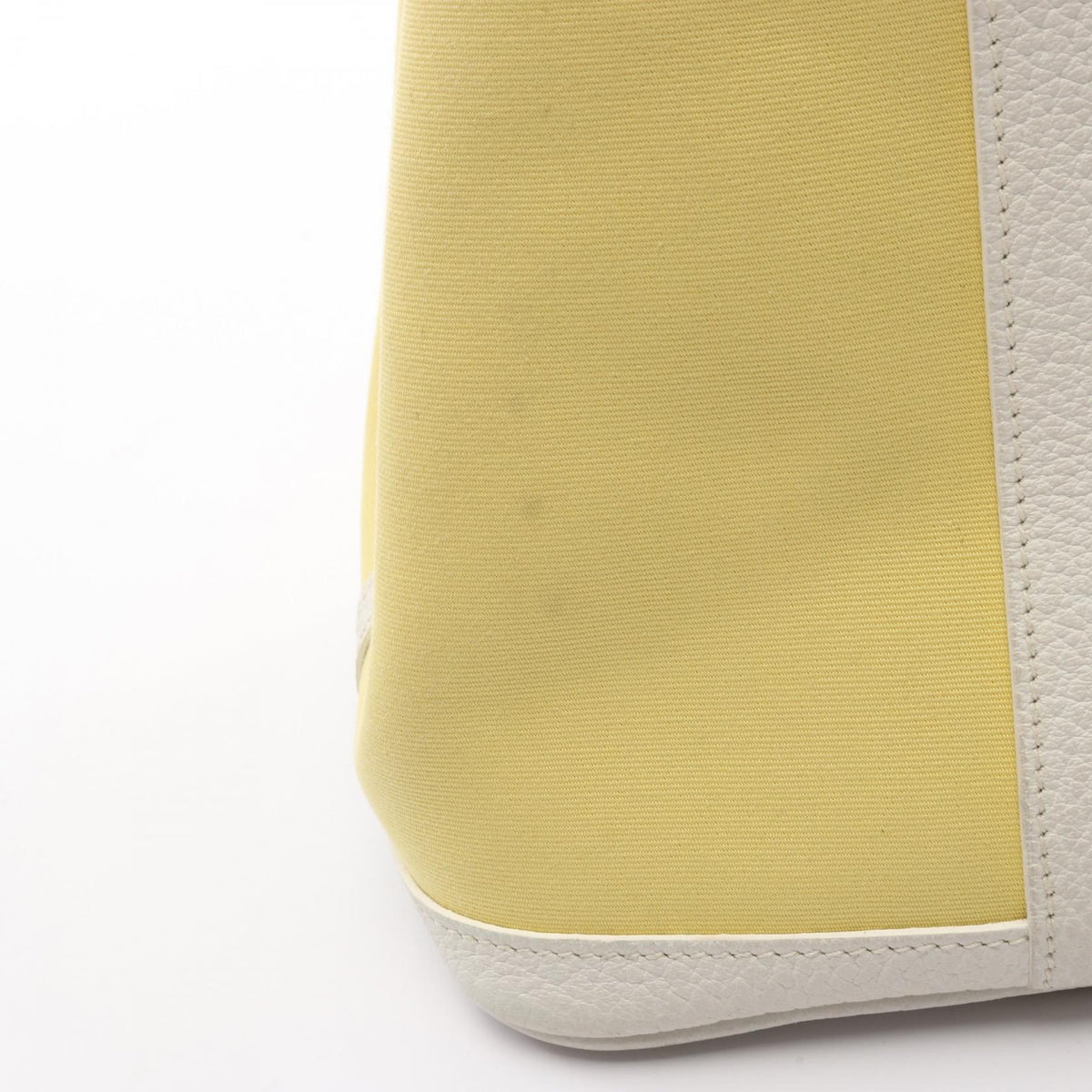 HERMES Garden Party TPM Yellow Tote Bag