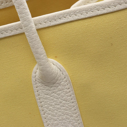 HERMES Garden Party TPM Yellow Tote Bag