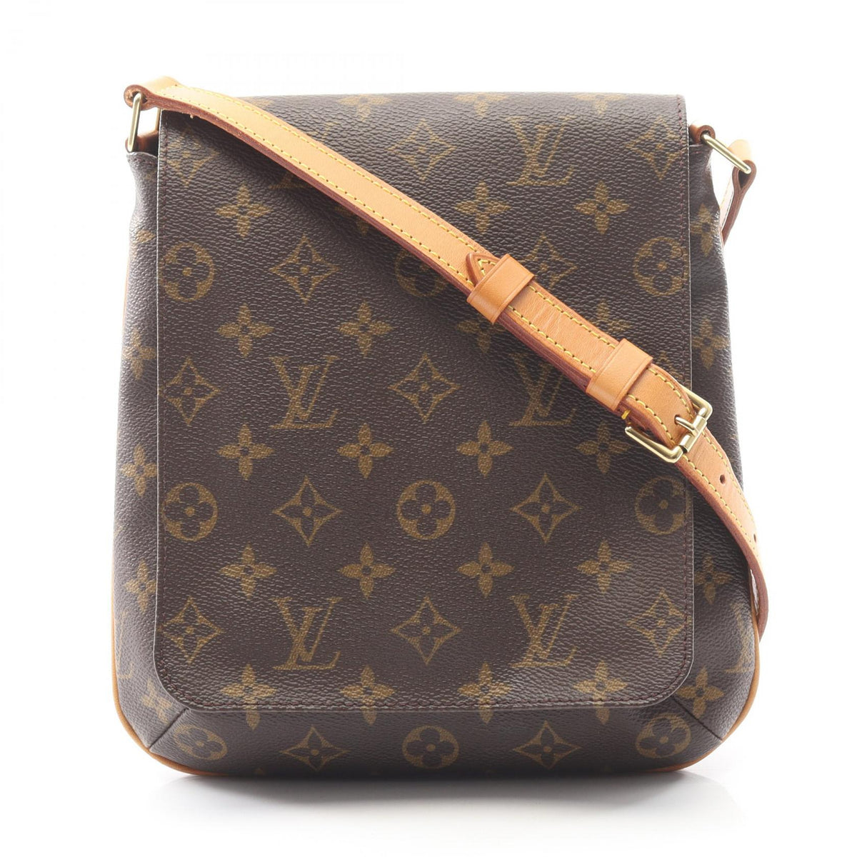 LOUIS VUITTON Musette Salsa Shoulder Bag Brown