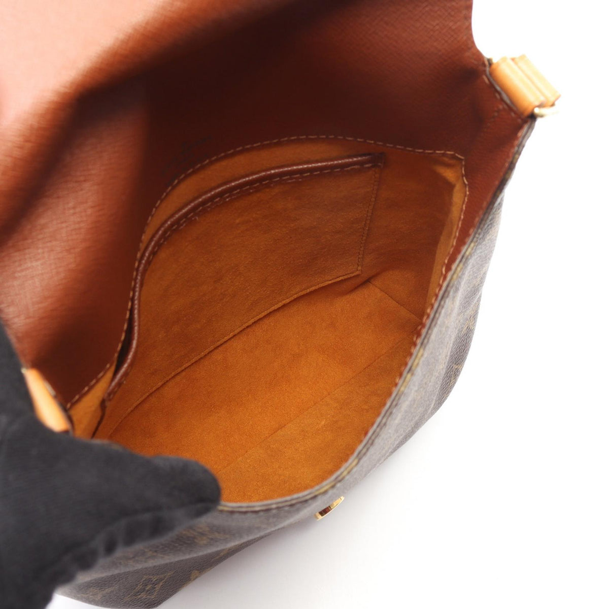 LOUIS VUITTON Musette Salsa Shoulder Bag Brown