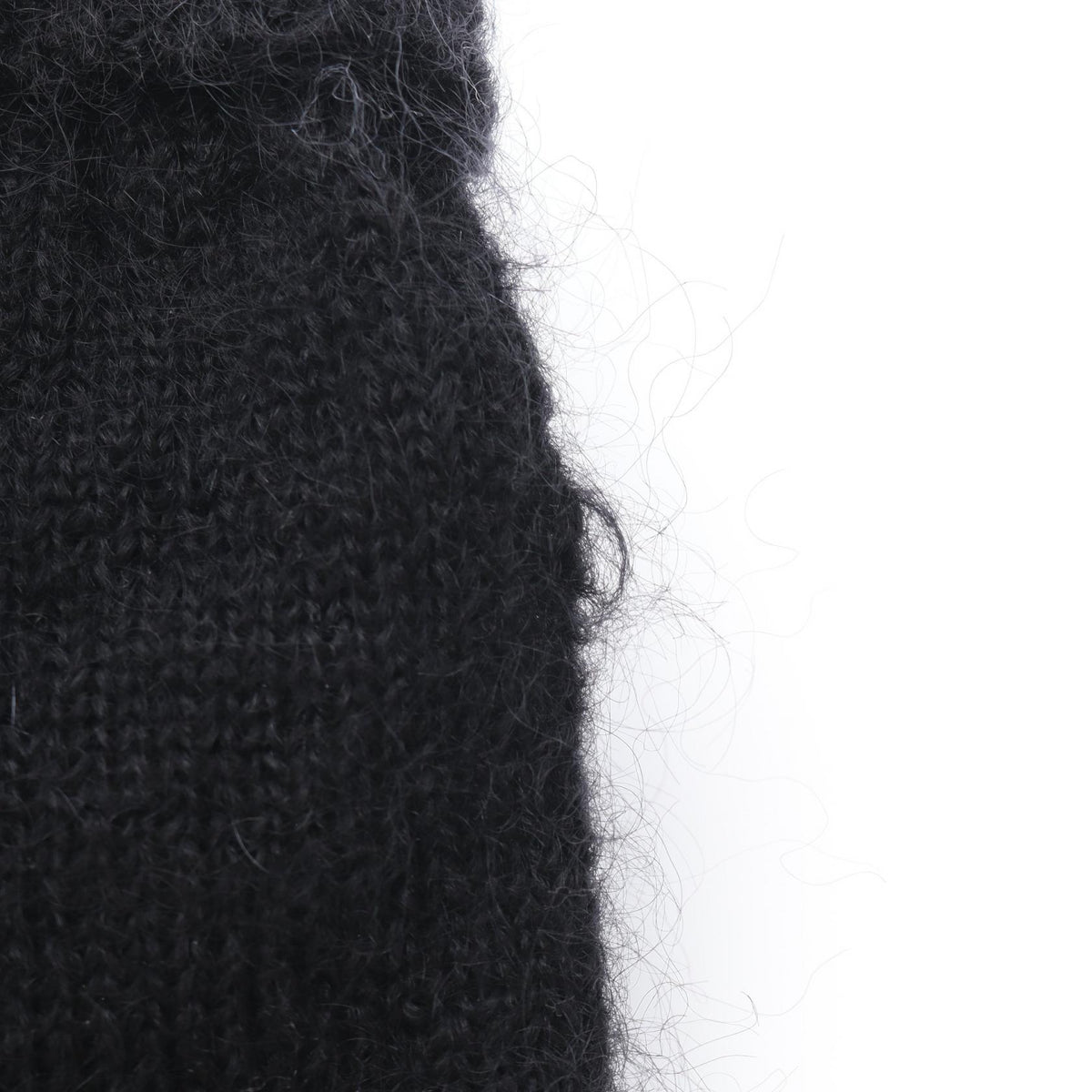 LOUIS VUITTON LV Script Wool Gloves Black