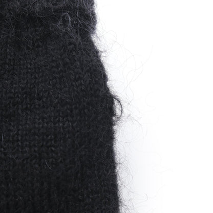 LOUIS VUITTON LV Script Wool Gloves Black