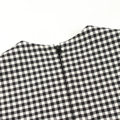 Dior Wool Blouse Black White Size 34