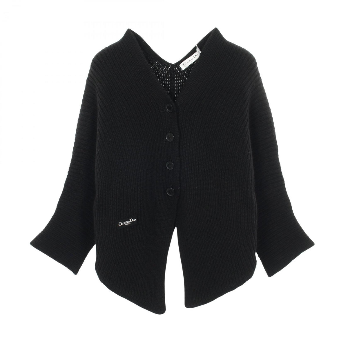 Dior Black Cashmere Cardigan Size S