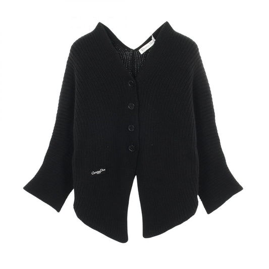 Dior Black Cashmere Cardigan Size S