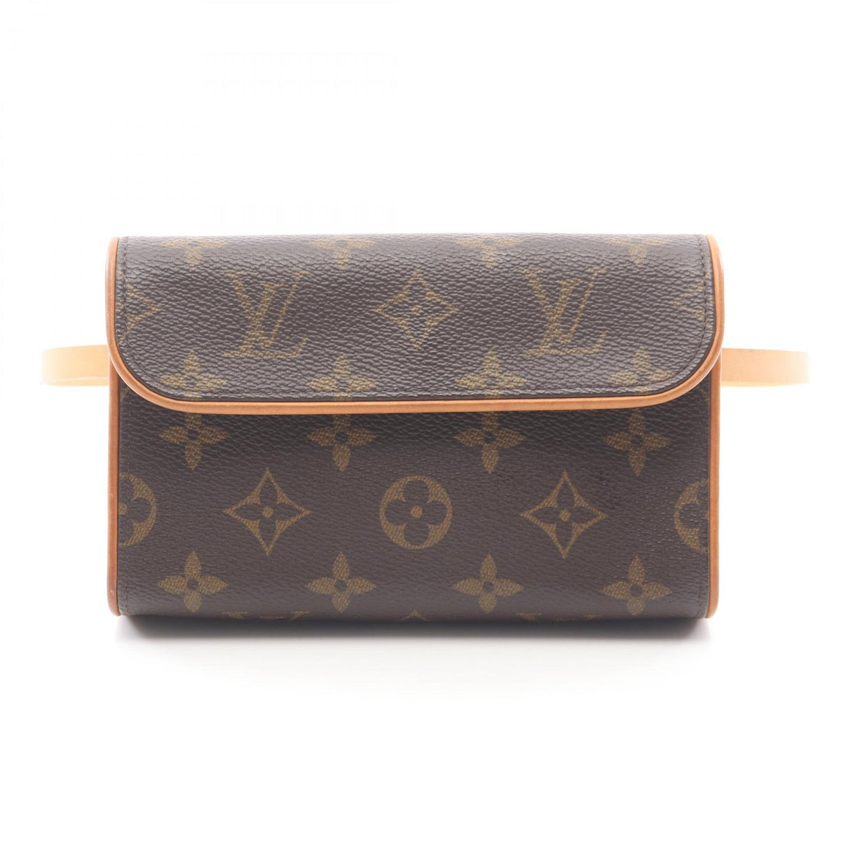 LOUIS VUITTON Pochette Bag Brown
