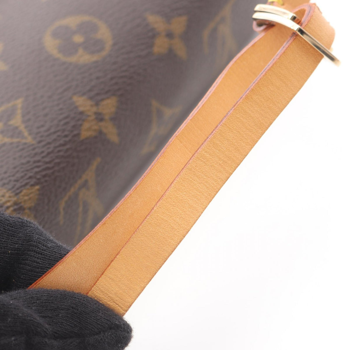 LOUIS VUITTON Pochette Bag Brown