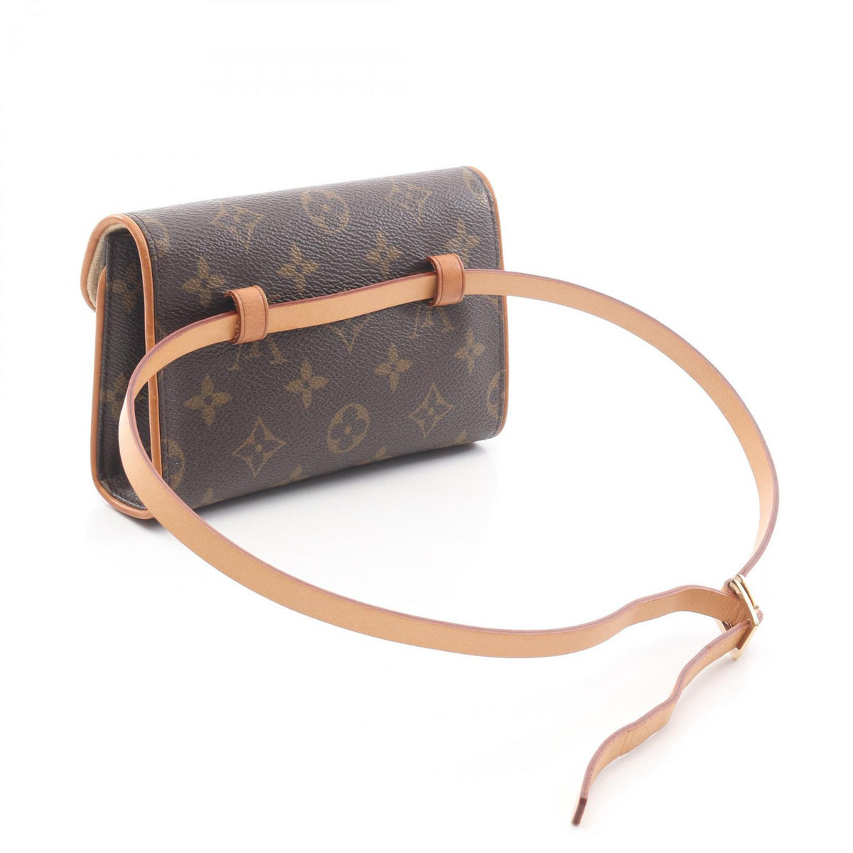 LOUIS VUITTON Pochette Bag Brown