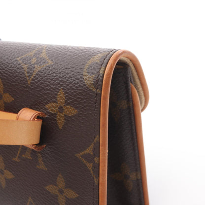 LOUIS VUITTON Pochette Bag Brown