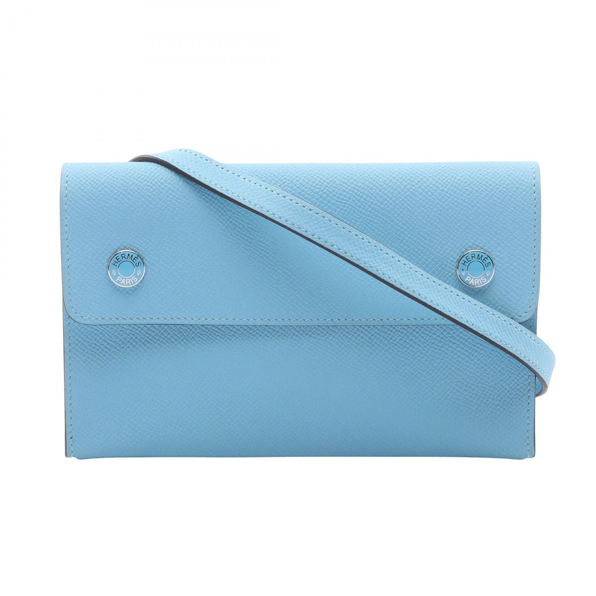 HERMES Nap To Go Veau Epsom Bag Blue