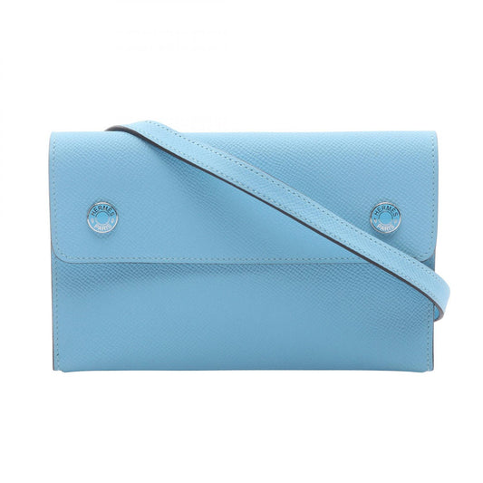 HERMES Nap To Go Veau Epsom Bag Blue