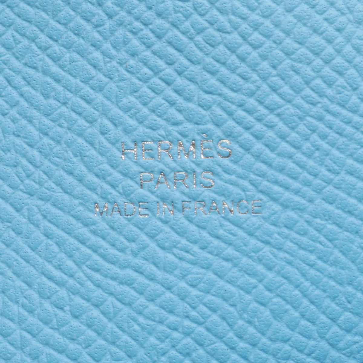 HERMES Nap To Go Veau Epsom Bag Blue