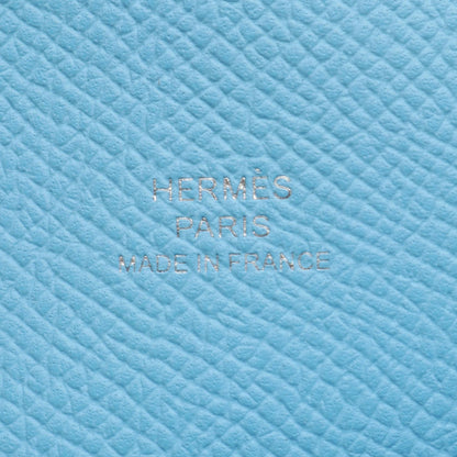 HERMES Nap To Go Veau Epsom Bag Blue