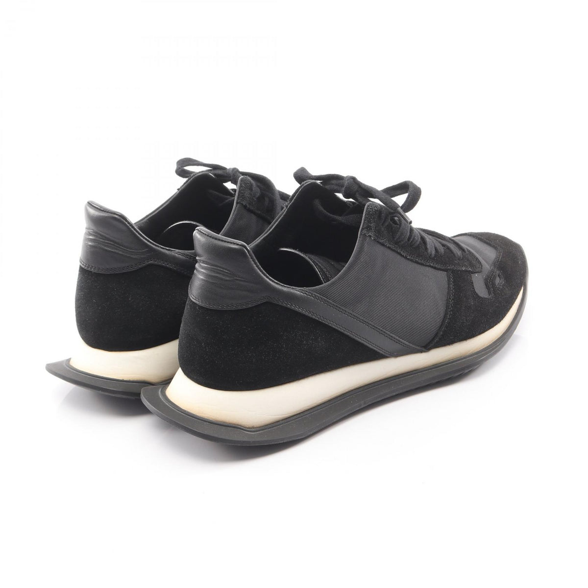 Rick Owens NEW VINTAGE RUNNER LACE Suede Sneakers Size EU 41