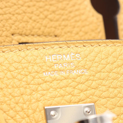 HERMES Birkin 25 Togo Leather - Brown Handbag
