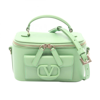 Valentino Garavani VLOGO Leather Bag Green