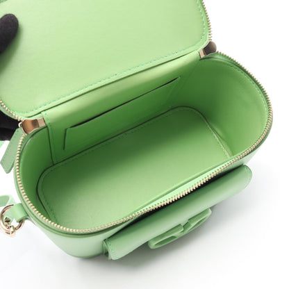 Valentino Garavani VLOGO Leather Bag Green