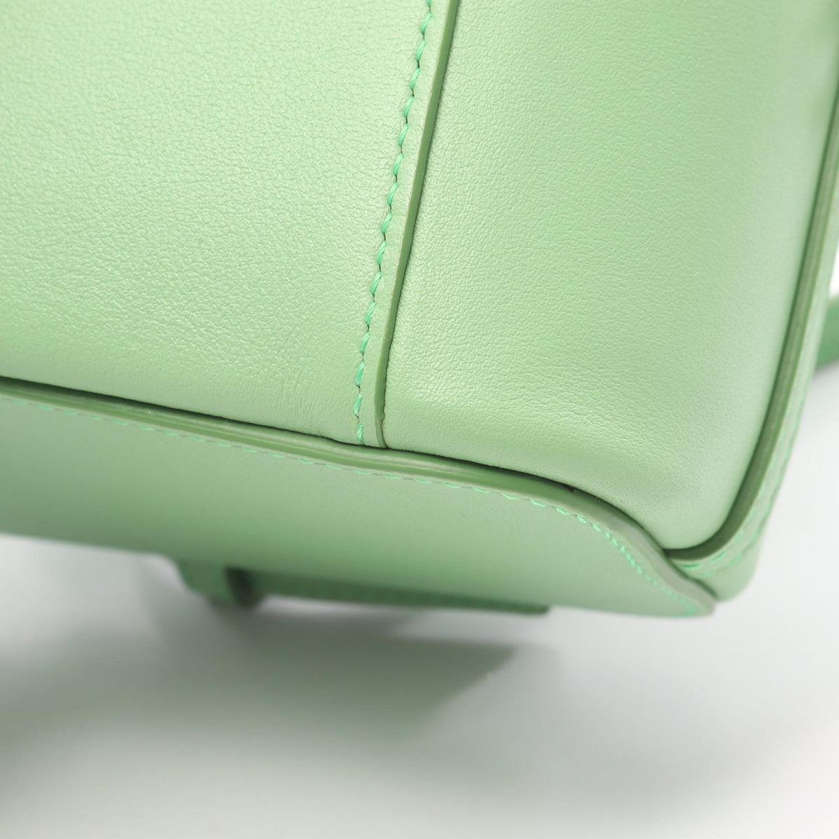 Valentino Garavani VLOGO Leather Bag Green