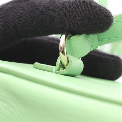 Valentino Garavani VLOGO Leather Bag Green