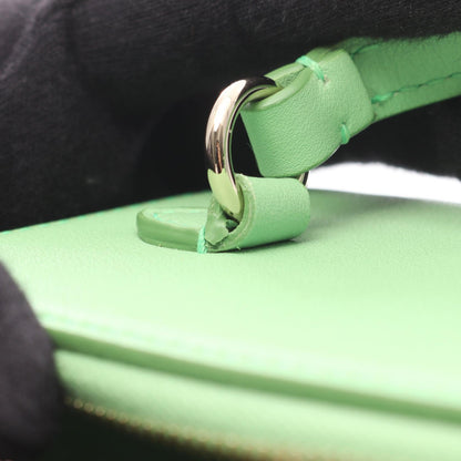 Valentino Garavani VLOGO Leather Bag Green