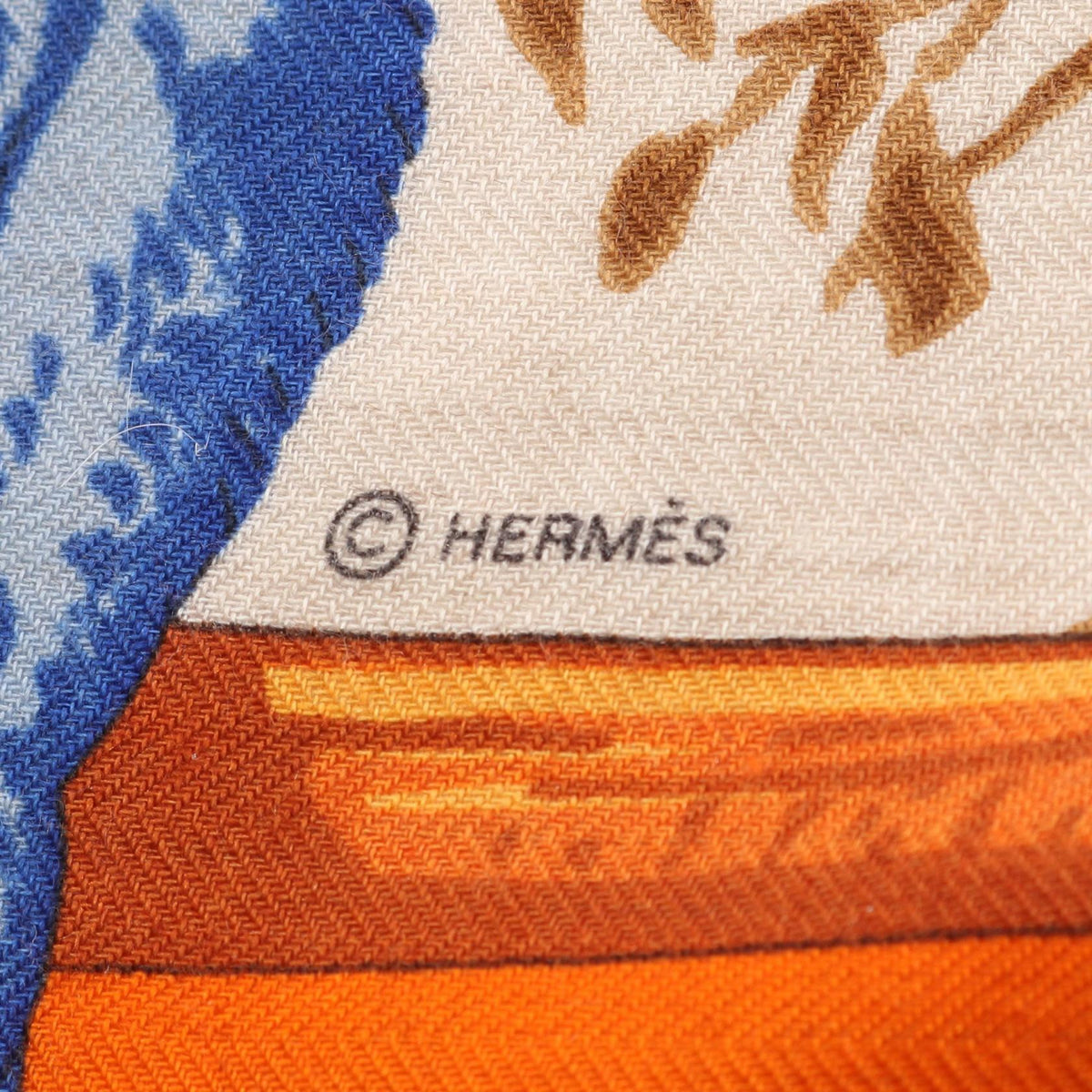 HERMES Carre Geant 140 Silk Scarf