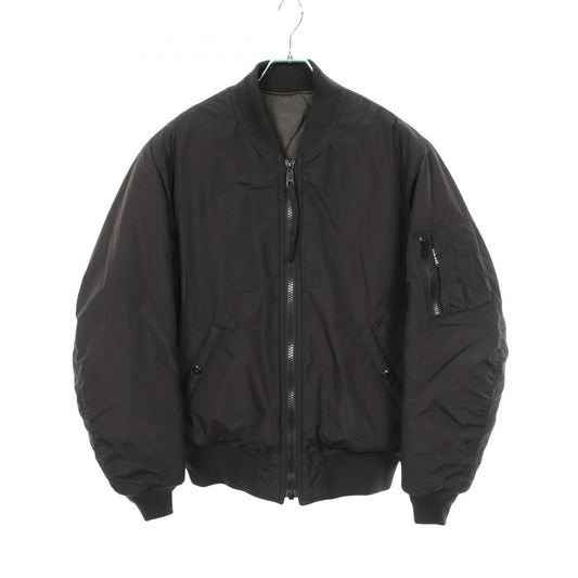 schott Black Reversible Flight Jacket Polyester Size M