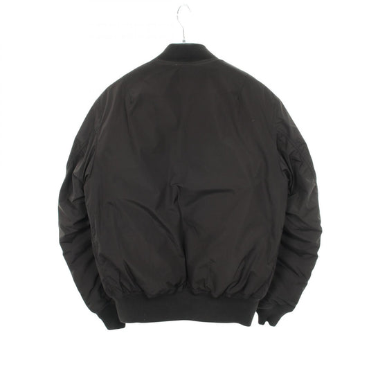 schott Black Reversible Flight Jacket Polyester Size M
