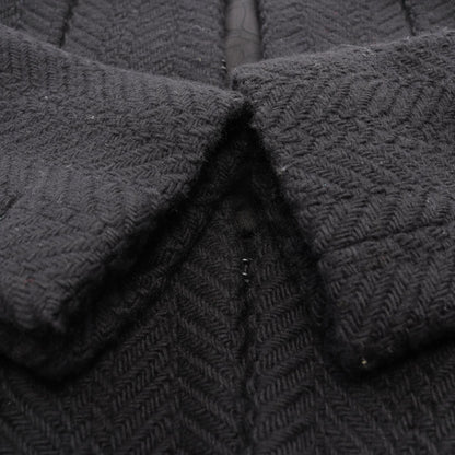 CHANEL Wool Tailored Blazer Black Size 40